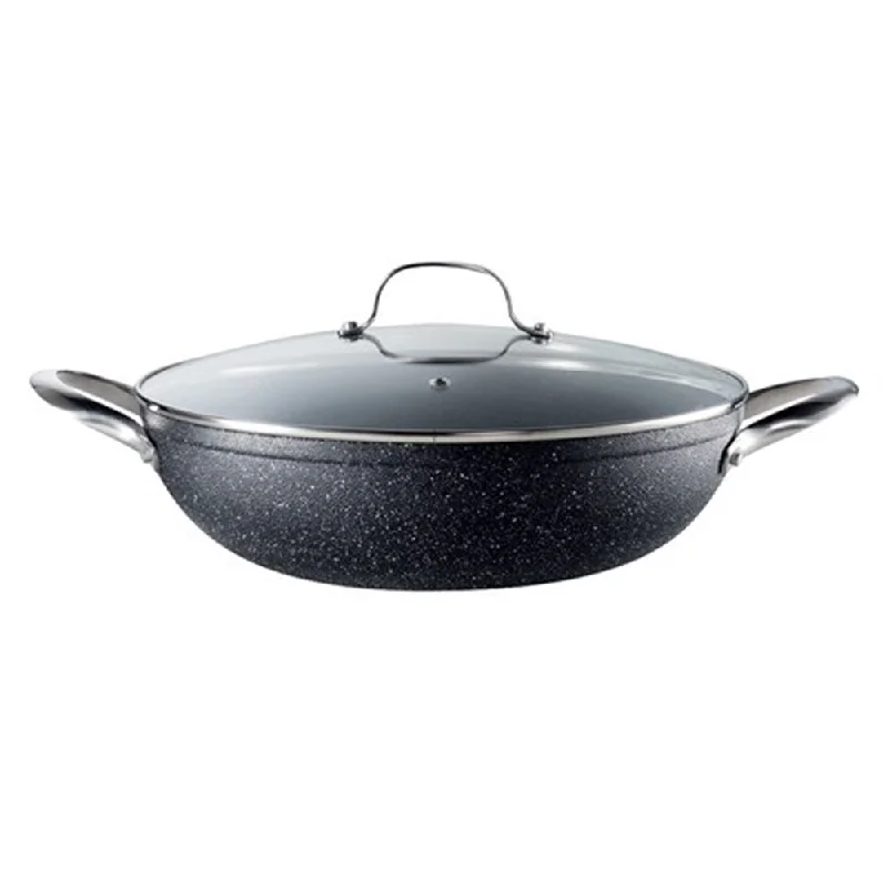 ---Baccarat Rock All Pan With Lid 32cm Black