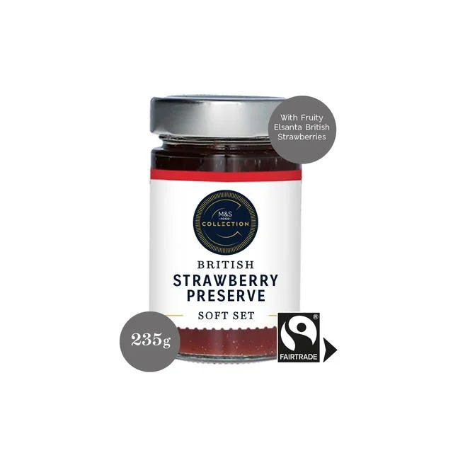 - Rabbit grass rack to prevent waste food boxM&S Fair Trade British Strawberry Jam   250g