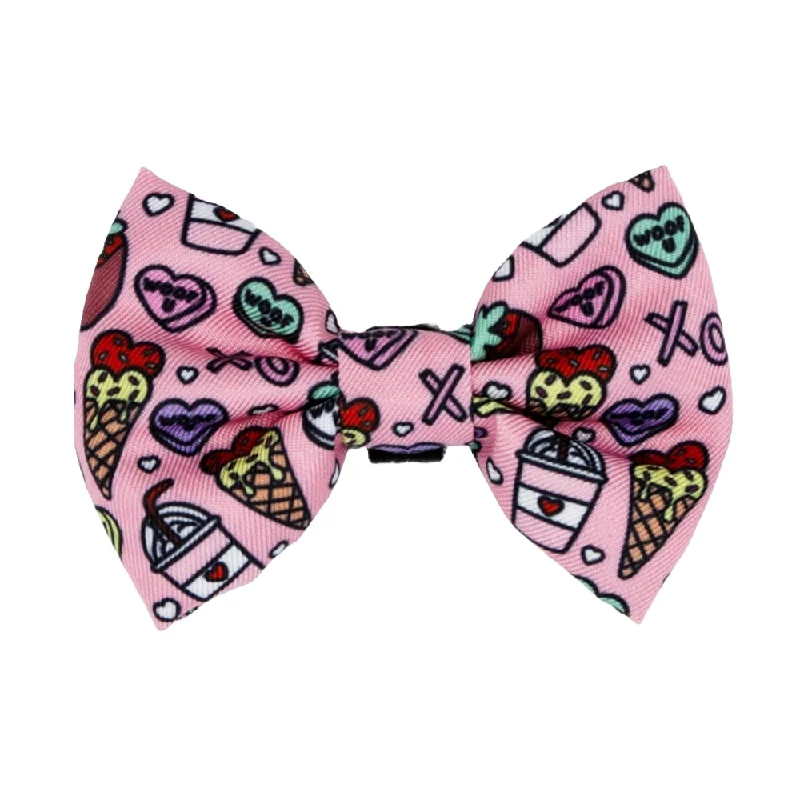  -Splash-proof food bowl AND Anti-choking slow food bowlCat Bowtie - I Chews You