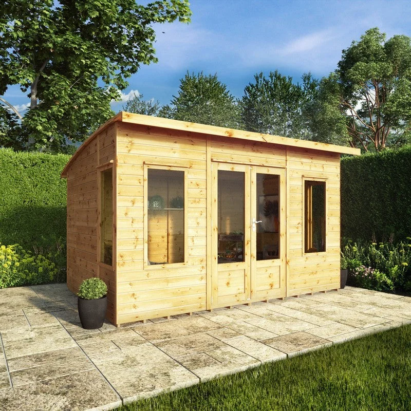 - Degradable pet feces bagMercia Helios 9' 8" x 11' 10" Pent Summerhouse - Classic 12mm Cladding Tongue & Groove