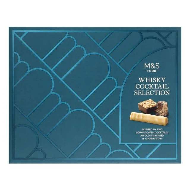 - Organic cotton dog bibsM&S Whisky Cocktail Chocolate Selection   140g