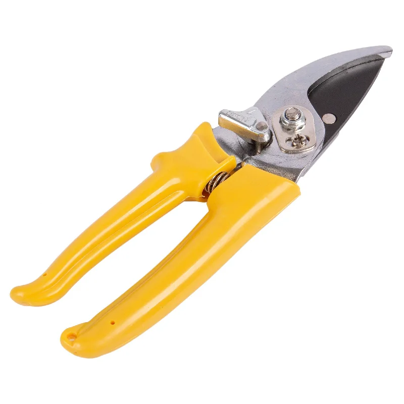 - Cat nail clippers with LED lightsYellow Carbon Steel Bypass Secateurs - By Green Blade