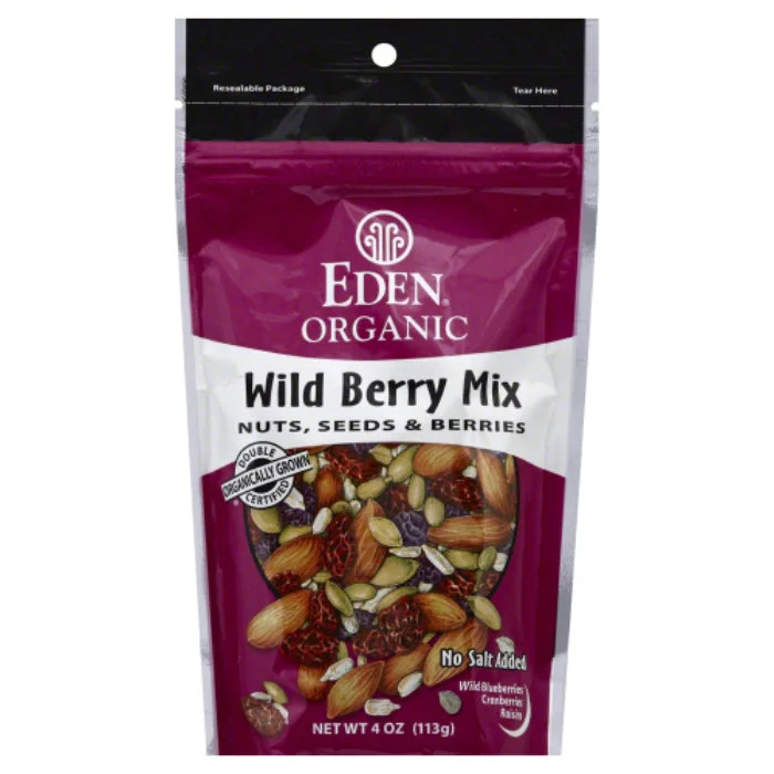  -Explosion-proof leash FOR LARGE dogsEDEN FOODS - SNACK MIX WILD BERRY 4 OZ - Pack of 1