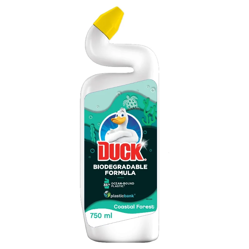 - Cat hair ball removal and hair removal creamDuck Toilet Cleaner Biodegradable Liquid Coastal Forest 750ml