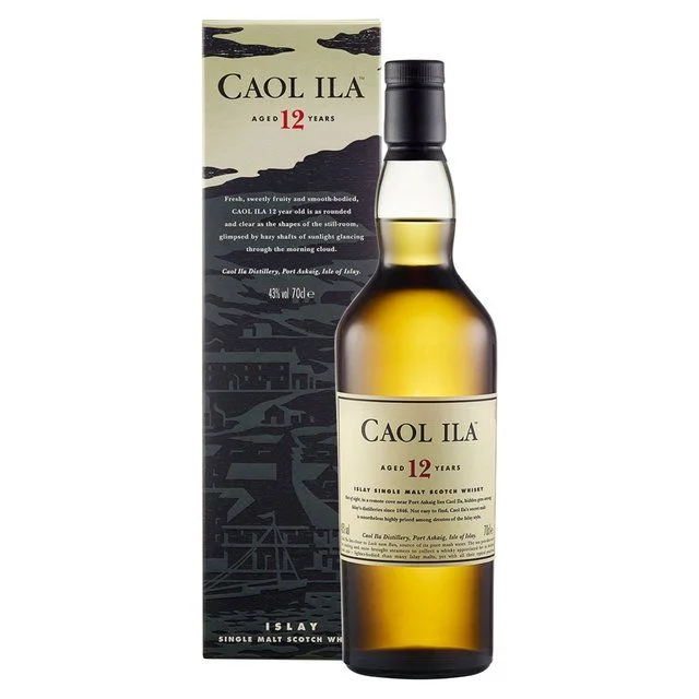 ---Caol Ila 12 Year Old Islay Single Malt Scotch Whisky   70cl