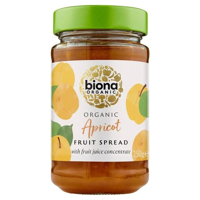  -Splash-proof food bowl AND Anti-choking slow food bowlBiona Organic Apricot Fruit Spread   250g