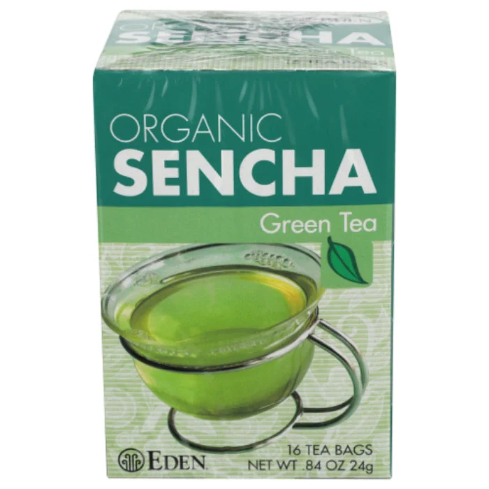 - Organic cotton dog bibsEden Foods - Tea Sencha Green Org 16 Bg - Pack of 12