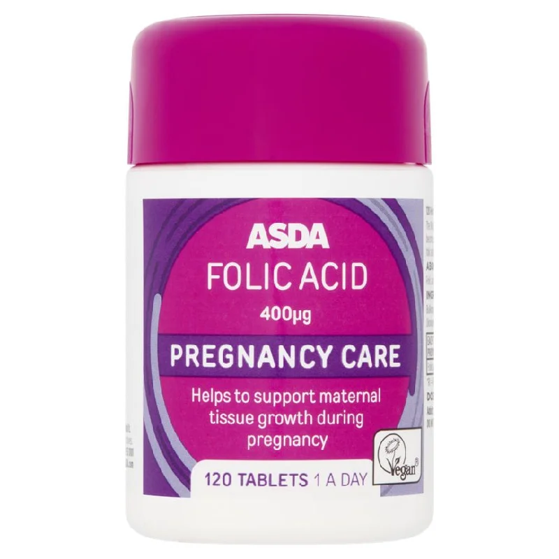 - Dog disposable foam shower gelASDA Folic Acid 400µg Pregnancy CareTablets 1 A Day