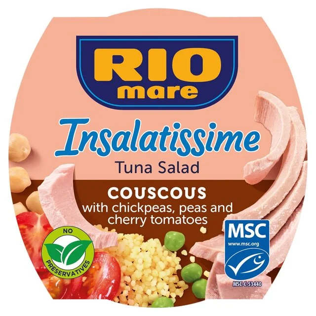 - Pet monitor with cameraRio Mare MSC Tuna & Cous Cous Salad   160g