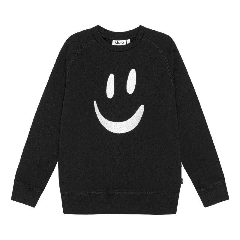 ---Molo Black Mike Sweatshirt