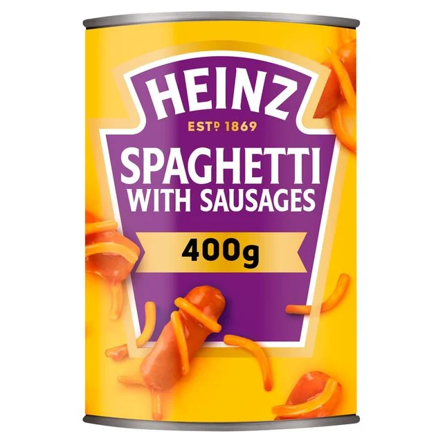 - Pet smart GPS locatorHeinz Spaghetti & Sausages   400g