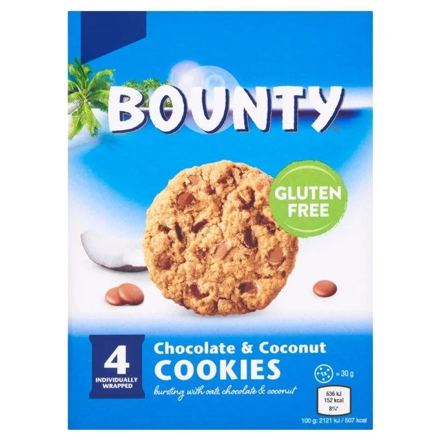 - Winter dog thick down jacketBounty Gluten Free Chocolate & Coconut Cookies   120g