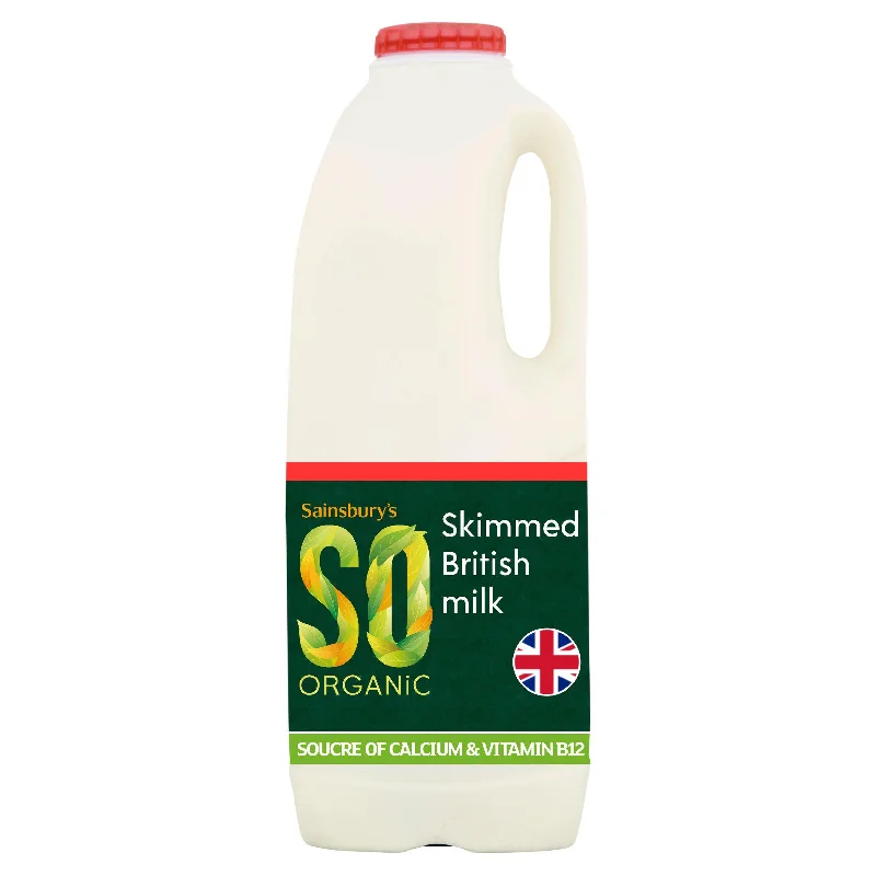  -Splash-proof food bowl AND Anti-choking slow food bowlSainsbury's Skimmed British Milk, SO Organic 1.136L