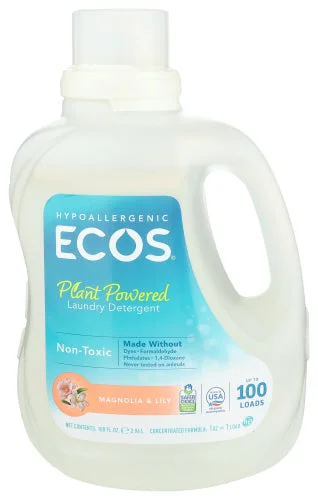 - Dog disposable foam shower gelEcos - Laundry Detergent, Magnolia & Lily, 100 oz - Pack of 4