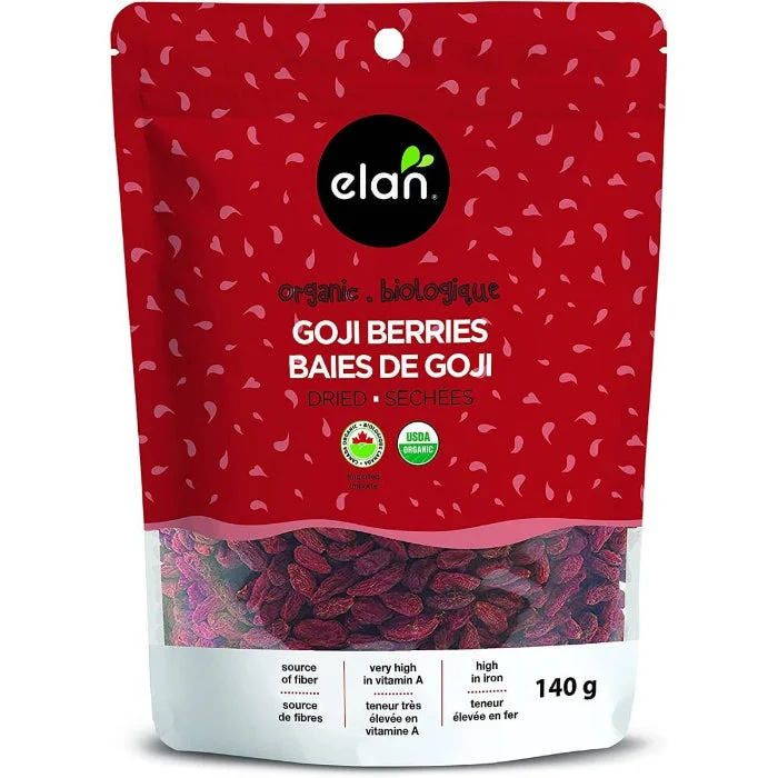 - Organic cotton dog bibsElan Berries Goji Org 4.9 Oz - Pack Of 8