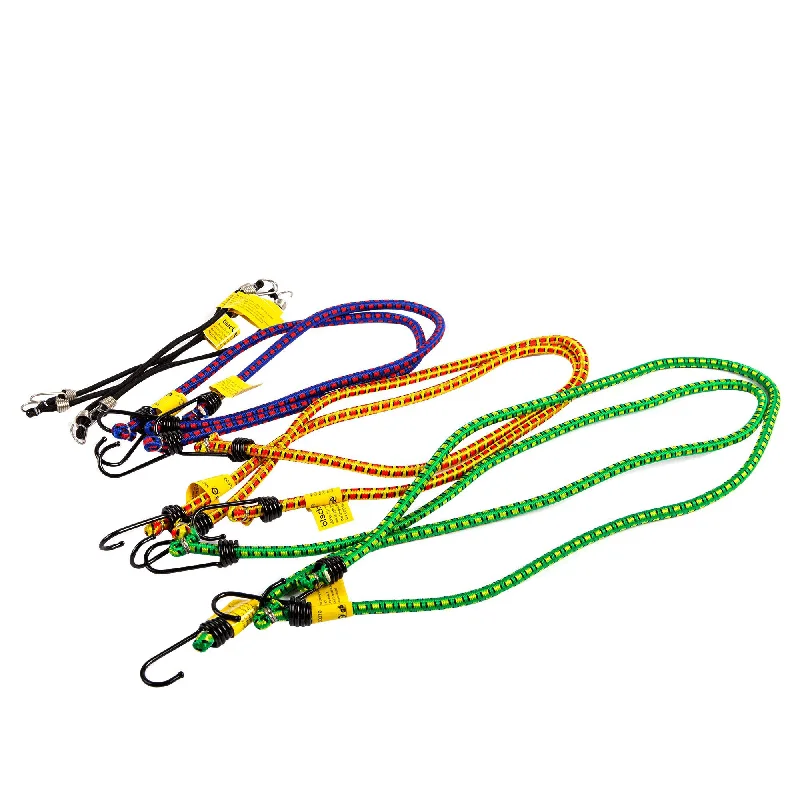 - Teething and chewing toys for puppiesMulticolour Bungee Cords - 4 Sizes - Pack of 10 - By Blackspur