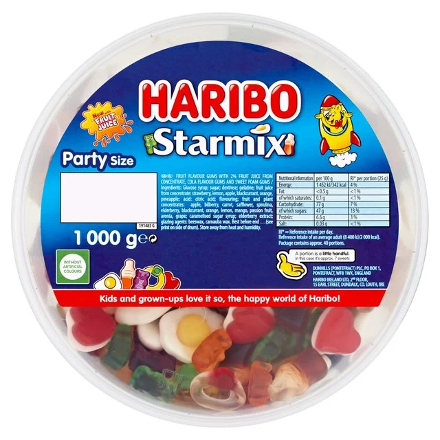 - Automatic induction pet water dispenserHaribo Starmix Sweets Tub   1kg