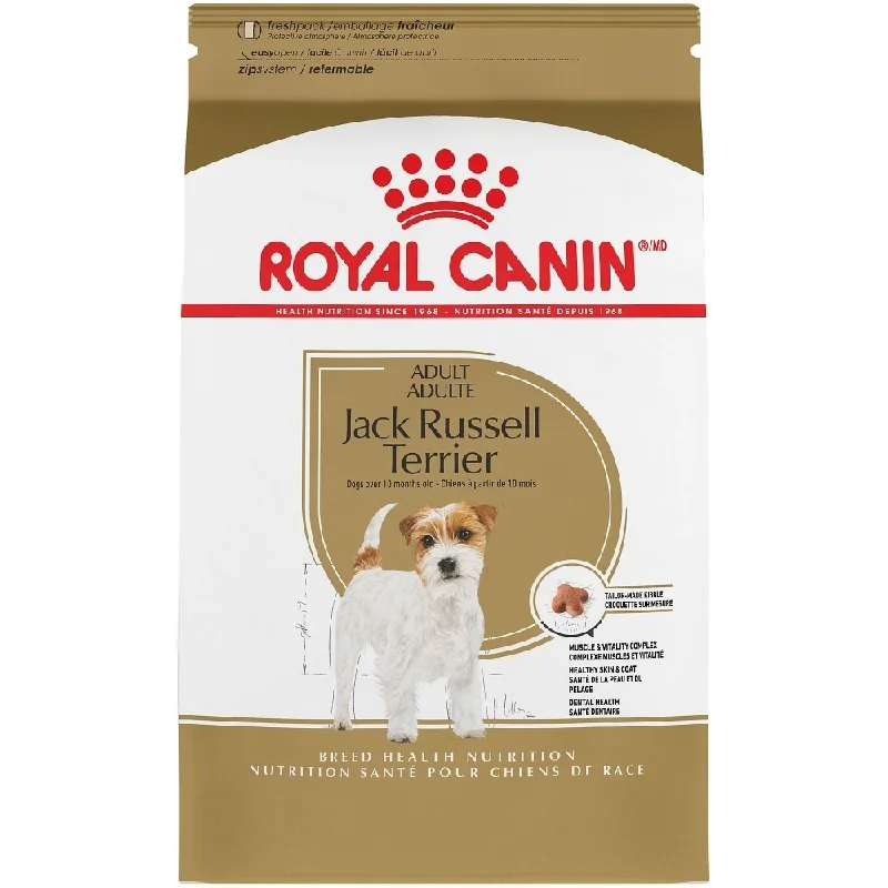 - Air box TSA certified check-inRoyal Canin Breed Health Nutrition Adult Jack Russell Terrier Dry Dog Food