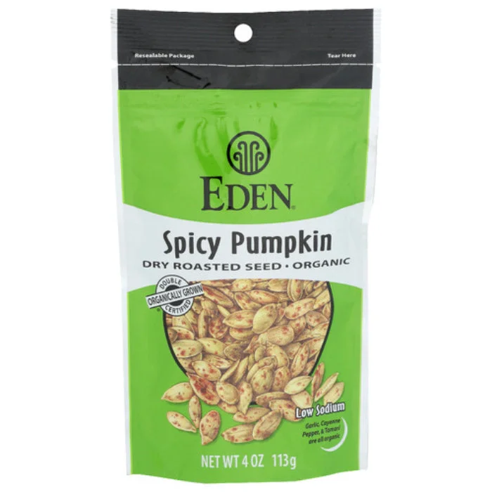 - Foldable and portable cat bagEDEN FOODS - SEED PUMPKIN SPICY 4 OZ - Pack of 1