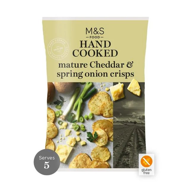 - Automatic temperature adjustment cat bedM&S Mature Cheddar & Spring Onion Hand Cooked Crisps   150g