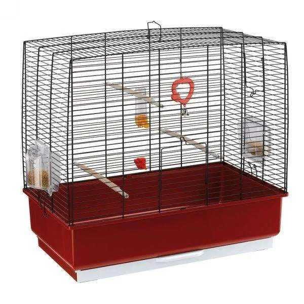 10. **Pet water dispenser is silent**Ferplast Rekord 4 Bird cage Claret (m)